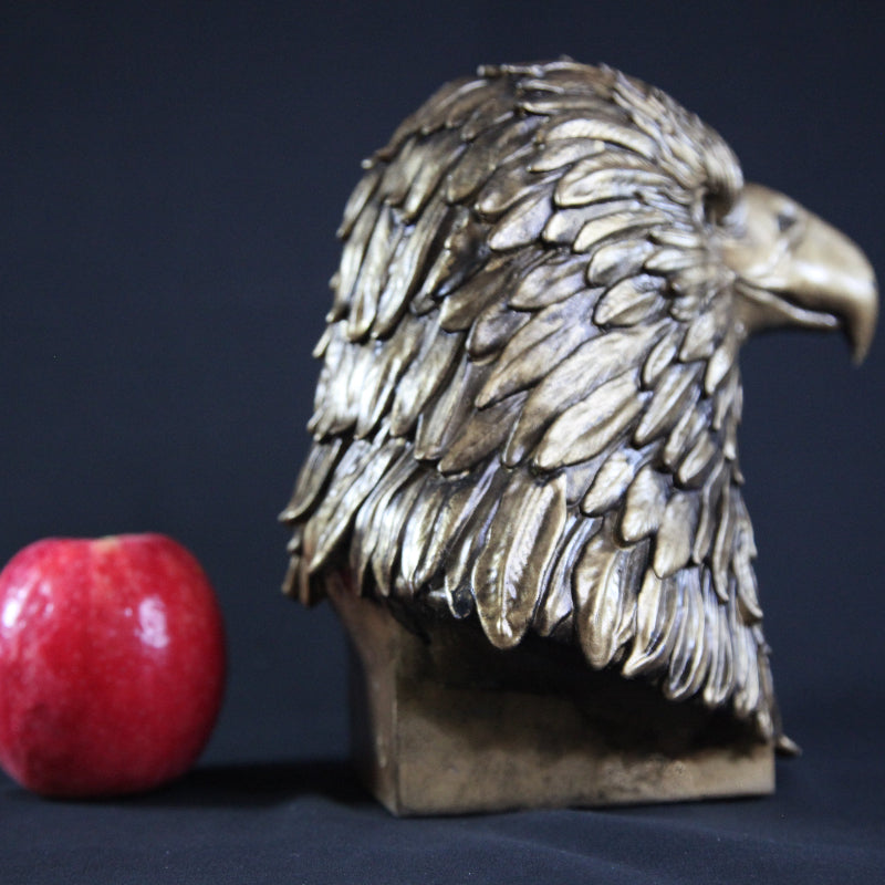 Majestic Eagle Bust Sculpture