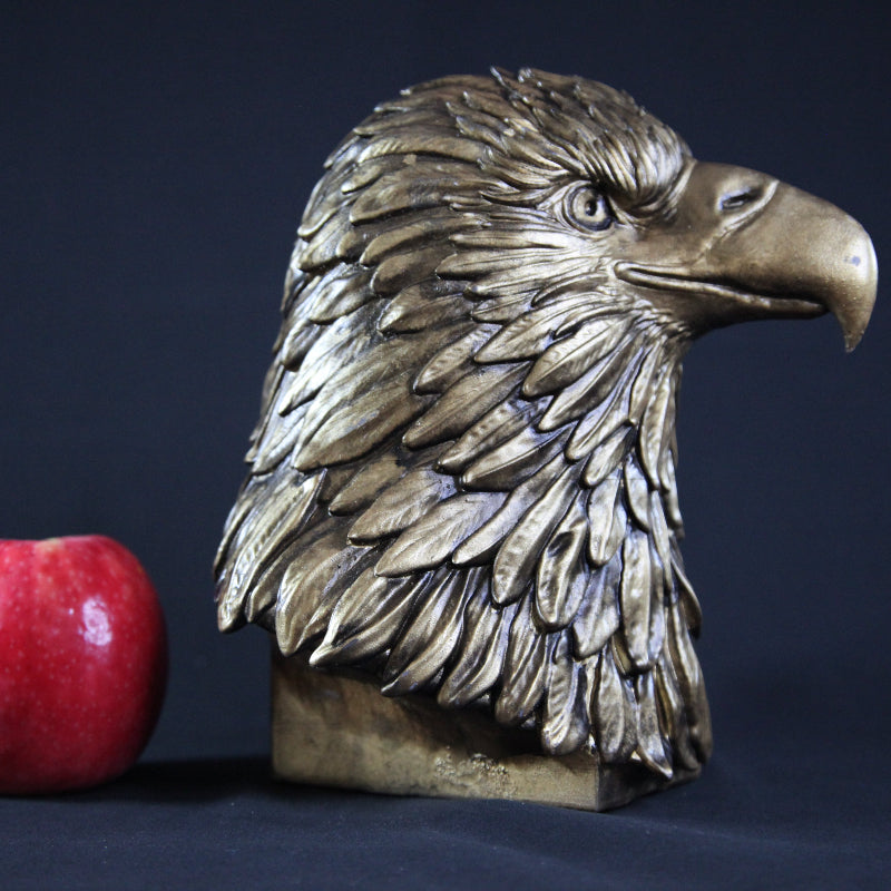 Majestic Eagle Bust Sculpture