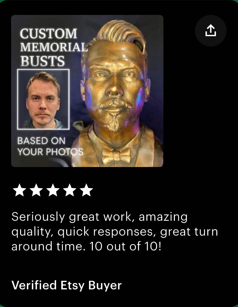 Capture Your Loved Ones in Exquisite Detail , CUSTOM LIKENESS SCULPTURE