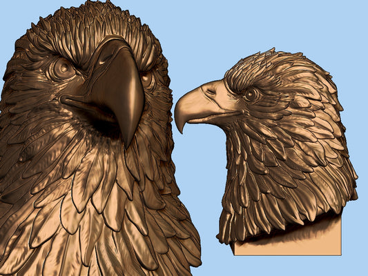 Majestic Eagle Bust Sculpture