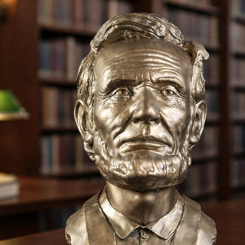Bust of Abraham Lincoln – A Tribute to Leadership and Unity