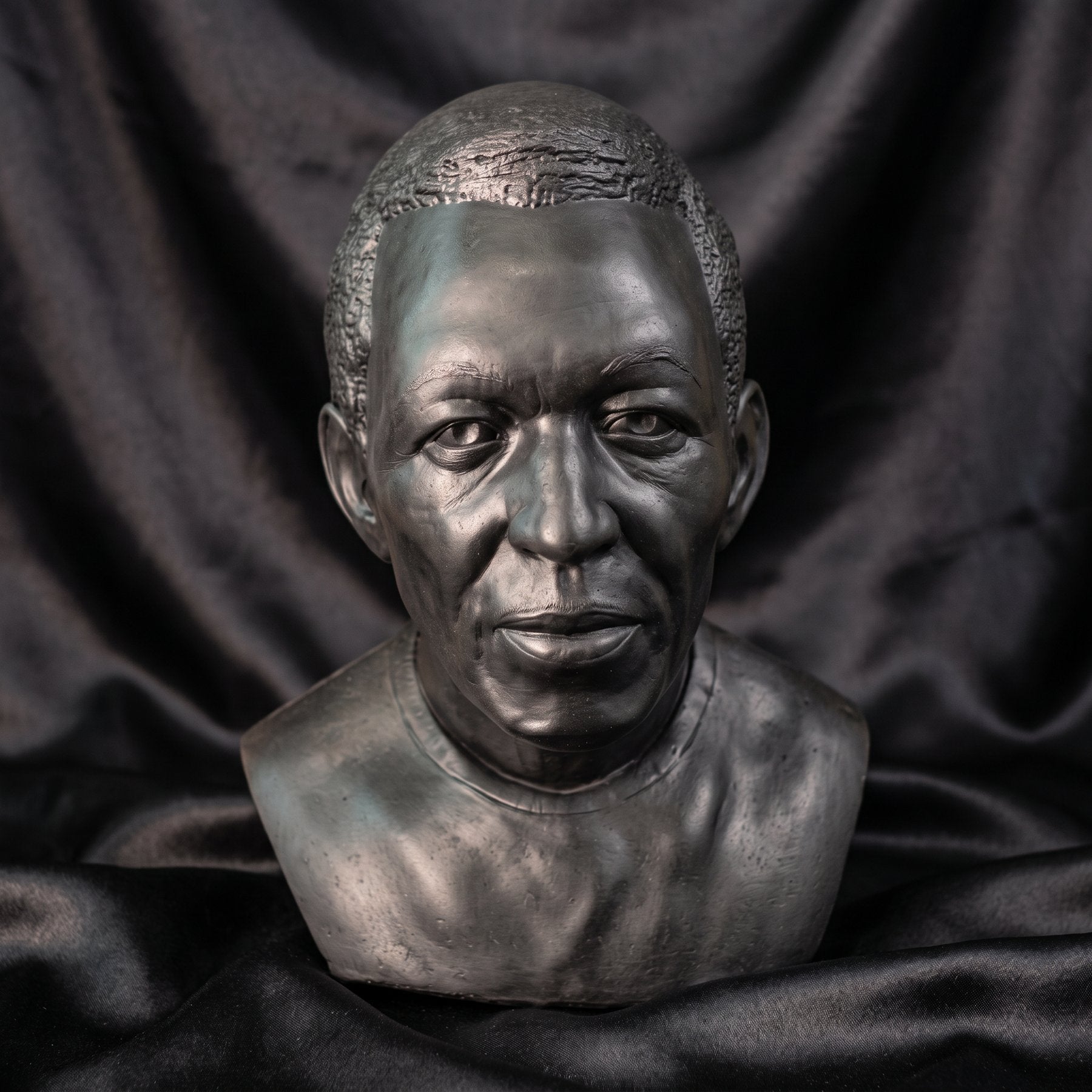 Omar's father's finished portrait