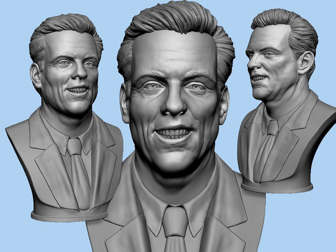 A sculpture mid-process, before finishing